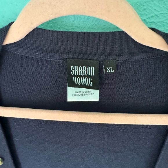 Anthropologie Sharon Young Studded Beaded Fly Away Boho Cardigan - Picture 5 of 7